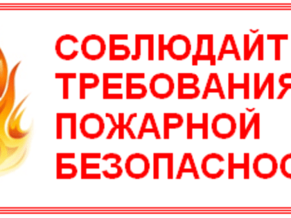 При эксплуатации бани, камина, печи – необходимо строго соблюдать правила пожарной безопасности