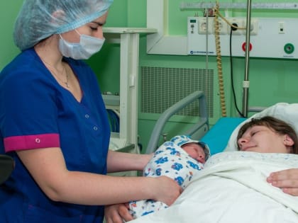 В курском перинатальном центре в новогоднюю ночь родились 8 детей