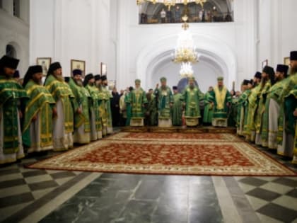 Праздничная Божественная литургия в день праведного Симеона Верхотурского совершена в Свято-Николаевском монастыре