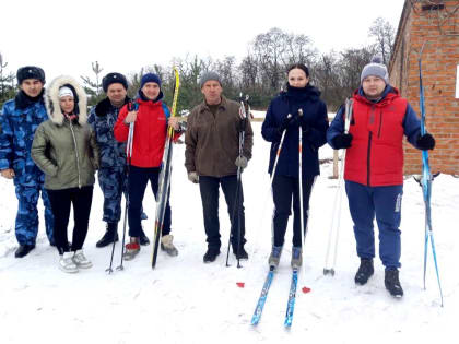 Сотрудники УИС приняли участие в лыжных гонках