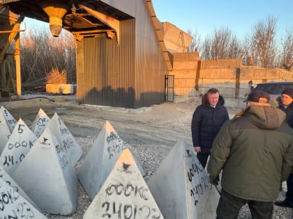 Курский губернатор проверил строительство линии обороны в приграничье