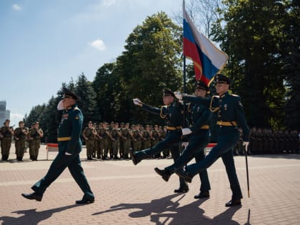 Курсанты военного учебного центра ЮЗГУ приняли присягу