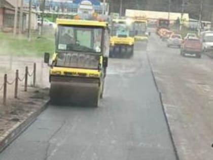 На улицах Курска ремонтируют дороги по нацпроекту БКД