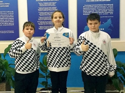 Юные шахматисты из железногорского клуба «Интеллект» достойно выступили в Курске