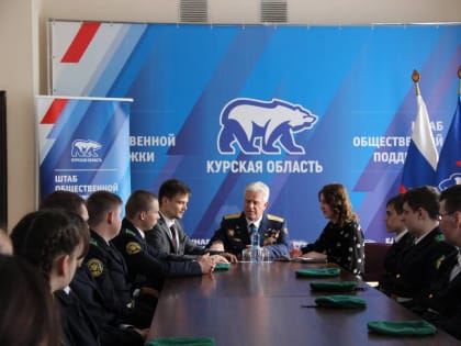 Сегодня состоялась встреча с ветераном Вооружённых сил