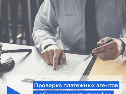 Органы надзора проверят платёжных агентов и обоснованность тарифов
