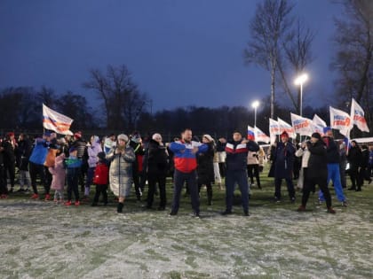 Сегодня курские единороссы в рамках акции «Своих не бросаем» приняли участие в утренней пробежке