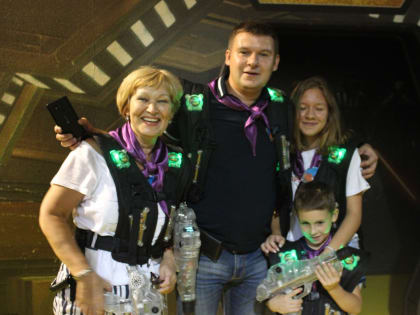 Стартовала регистрация на семейные соревнования по лазертагу