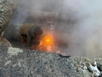 Ход ремонта на тепломагистрали на улице Павлуновского находится на контроле руководства области и города Курска