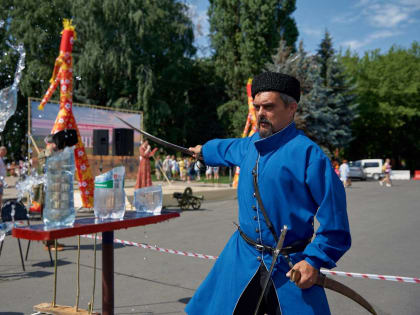 В Курске прошел фестиваль «Казачья Русь»