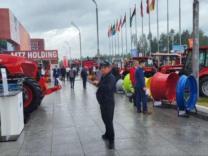 Курская область поучаствовала в сельхозвыставке в Беларуси