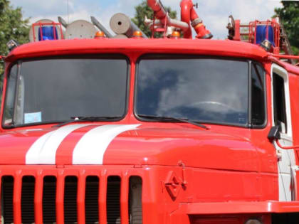 Пожар в торговом павильоне Курска