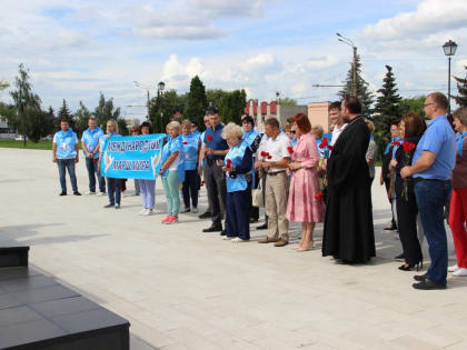 Сегодня на мемориале «Курская Дуга» стартовал 33 Международный Марш Мира