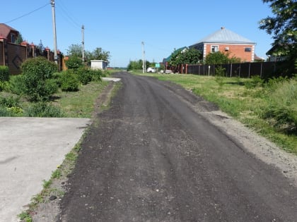 В Курчатове продолжается ремонт дорог