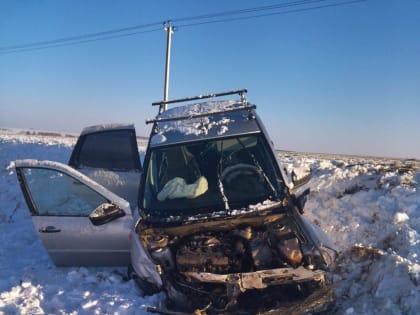 В ДТП под Курском ранены женщина и два маленьких ребенка