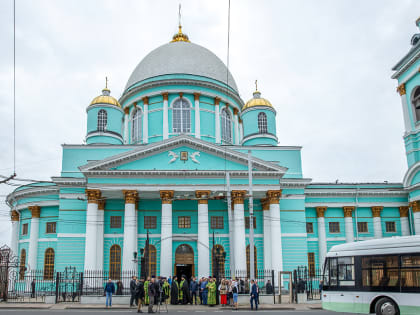 В Курск прибыл ковчег с частицей мощей преподобного Сергия Радонежского