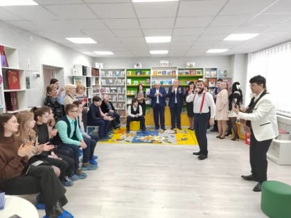 Николай Жеребилов принял участие в открытии модельной библиотеки в Медвенcком районе