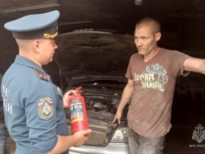 Курские спасатели напомнили владельцам гаражей правила безопасности