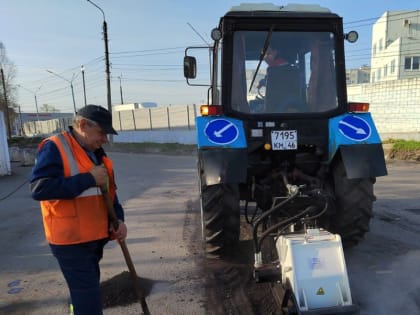 В Курске во 2-м Шоссейном переулке и на Северном путепроводе 11 апреля уложат асфальт