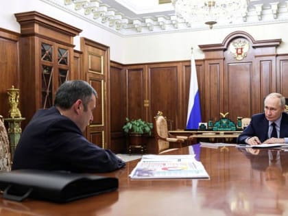 Владимир Путин обсудил с Александром Хинштейном ситуацию в Курской области