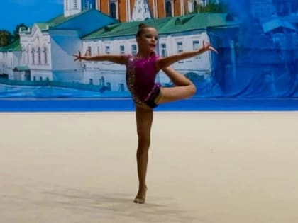 Железногорские гимнастки выступили на первенстве ЦФО
