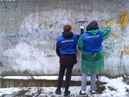 В 2022 году закрасили более 1000 нарконадписей в Центральном округе Курска