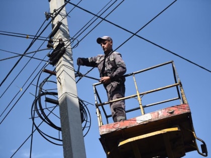 В Курске отремонтировали уличное освещение на 3 участках