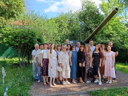 Коллектив Контрольно-счетной палаты Курской области посетил музей "Командный пункт Центрального фронта"