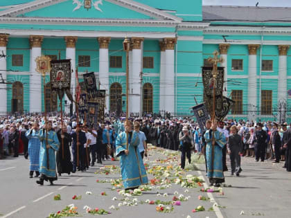 На время Крестного хода с иконой «Знамение» в Курске перекроют движение