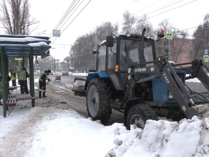 В Курске обсудили качество уборки города от снега и работу управляющих компаний