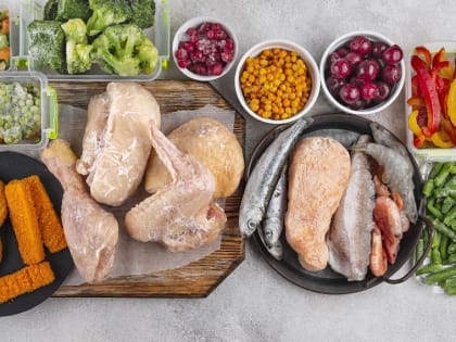 Во время жары один из способов сохранения продуктов - заморозка