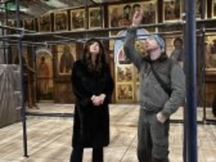 В Курске реставрируют Церковь Троицы