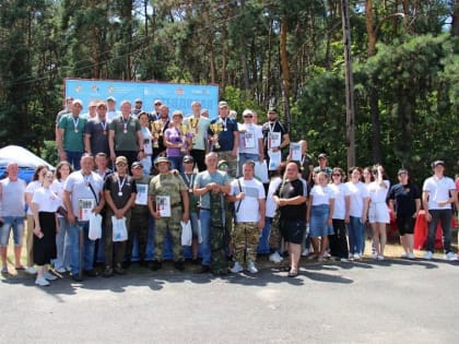 Железногорские народные дружинники заняли второе место на соревнованиях по стендовой стрельбе