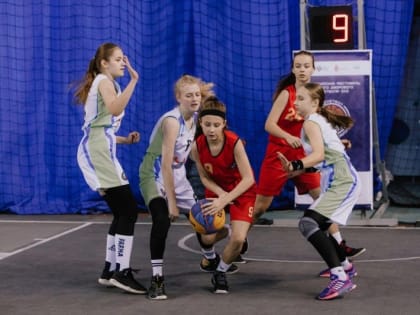 Курские команды приняли участие в Фестивале дворового баскетбола