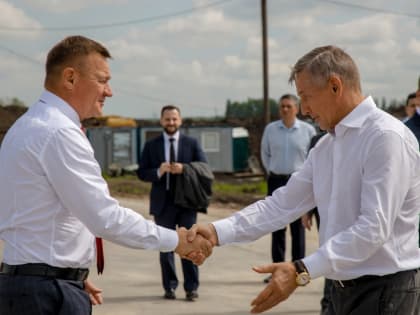 В Курской области под Железногорском строится агрогородок