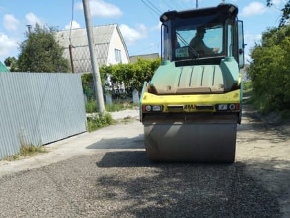 В городе продолжается капитальный ремонт автомобильных дорог