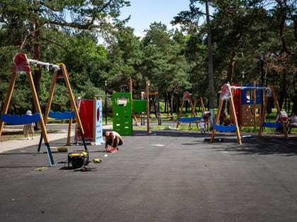 В 2024 году на четырех общественных территориях Курска планируют установить спортивное оборудование