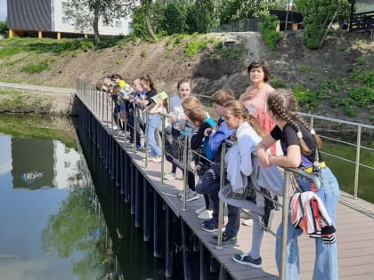 По зелёным островкам родного  города