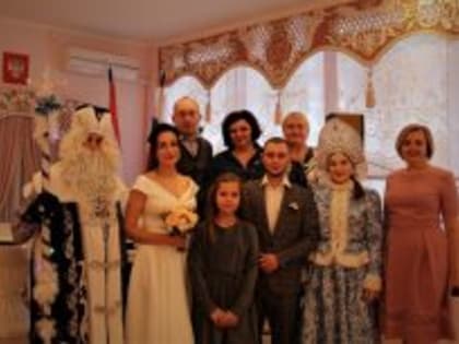 В Курской области в декабре количество свадеб увеличилось на 50%
