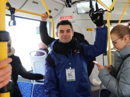 Волонтёры помогут курянам освоить новые правила проезда в транспорте