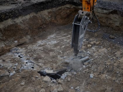 В районе улицы Черняховской в Курске после ремонта теплосетей «Квадры» в течение часа начнут подавать тепло