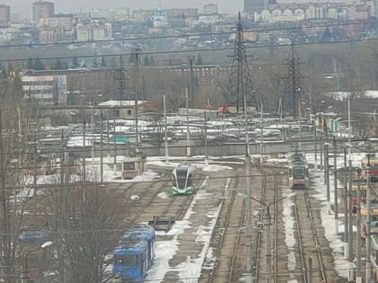 В Курск впервые прибыл новый вагон «Львёнок»