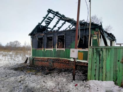 В Курской области из-за детской шалости на пожаре погиб мужчина