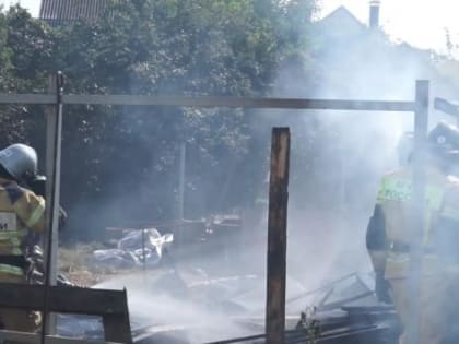 Пожар в Белгородской области