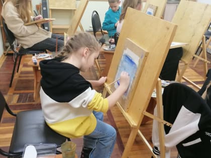 Мастер-класс "Зимние узоры"