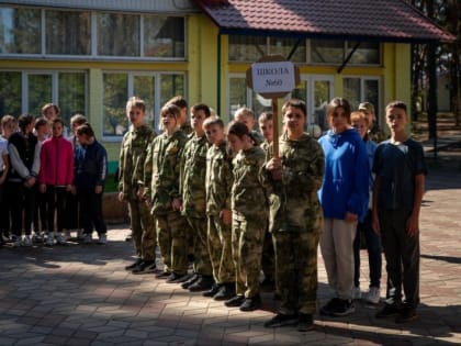 В курском лагере «Орлёнок» прошла акция «Выходные с Росгвардией»