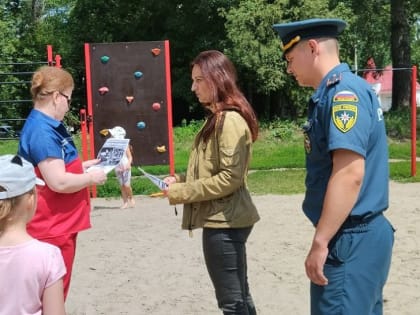 В Курске прошли рейды по городским пляжам