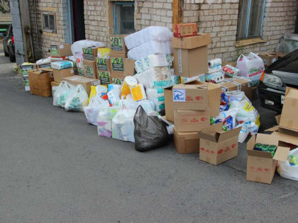 «Единая Россия» организовала сбор гуманитарной помощи для жителей приграничья Белгородской области