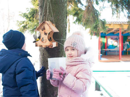 Покормите птиц!