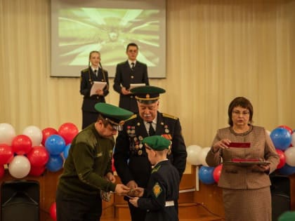 Пятиклассников школы № 47 посвятили в кадеты